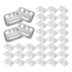 thumbnail image 1 of 100 Pcs Clips Montaje De Placa De Pared De Acero Inoxidable, 1 of 8