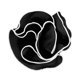 thumbnail image 1 of Pañuelo de bolsillo Vittorio Farina 34 cm negro/blanco, 1 of 7
