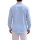 thumbnail image 3 of Camisa de Manga Larga a Cuadros para Hombre INSPIRE CHIC, Casual de Negocios, Camisas a Cuadros con Botones M Azul, 3 of 5