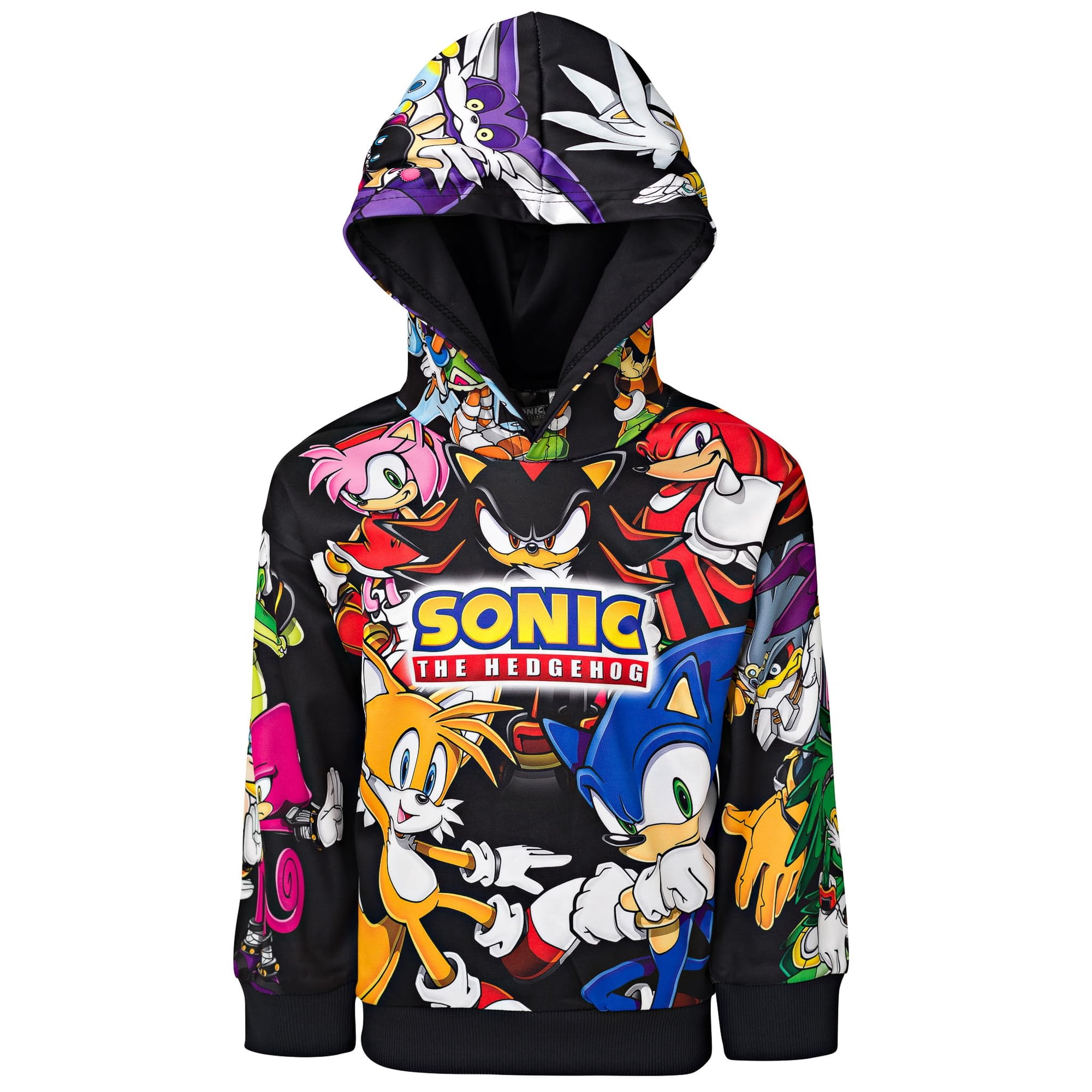Sudadera Con Capucha Sega Sonic The Hedgehog Boys Con Bolsillos - 6