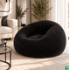 thumbnail image 1 of Puff Inflable Live Sport Negro Aterciopelado (105 cm), 1 of 2