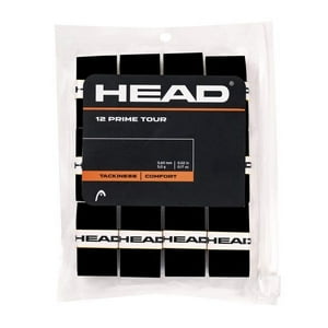 Overgrip Head Prime Tour Negro X12 Tenis/Padel