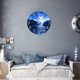 thumbnail image 5 of Reloj de pared XFM 30 cm Luna Azul (funciona con batería), 5 of 7