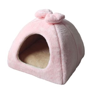 Ioensy - Cama Para Gatos, Caseta Lavable Para Otoño E Invierno, Casa Para Gatos Para Caniche, Gatito Pomerania, 45Cm X 45Cm