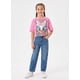 thumbnail image 1 of Polera Crop Top Niña Estampada Juvenil Algodon Suave Moda, 1 of 3
