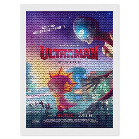 Ultraman: El Ascenso Kits de Pintura de Diamantes para Adultos