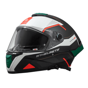 Mt Helmets - Casco Para Moto Mt Thunder 4 Sv Jerk B6 Verde Perla Mate L + Pinlock Mt-V-28