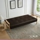 thumbnail image 2 of Futón Sofá Cama 3 cuerpos Amelia - Ecocuero Café, 2 of 2