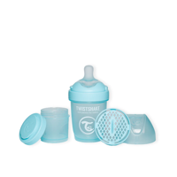 Mamadera Twistshake Double Pro 180Ml - Azul Pastel