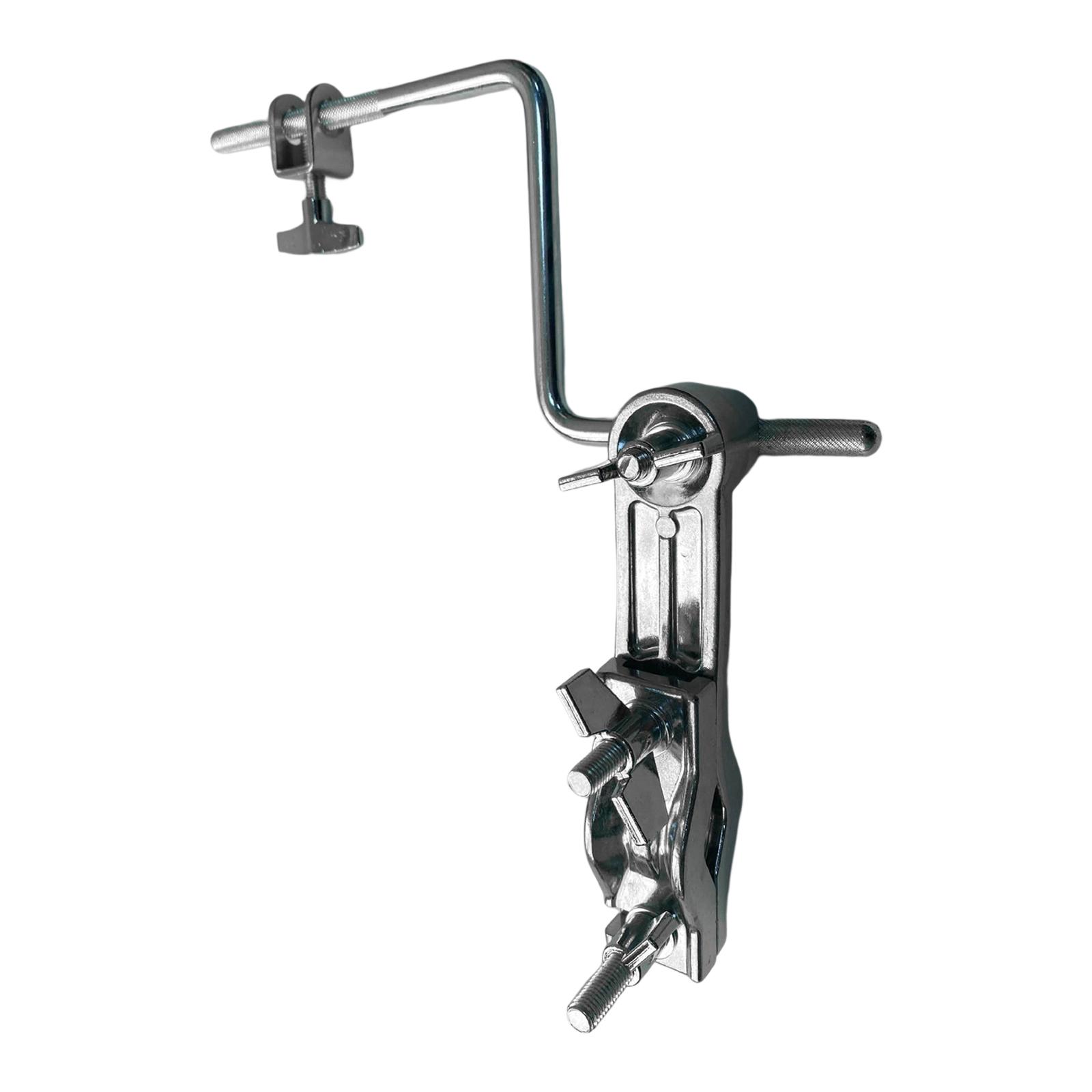 Bothyi - Abrazadera De Soporte Para Cencerro De Bombo, Accesorios De Montaje, Abrazadera De Extensión Con Curva De Extensión