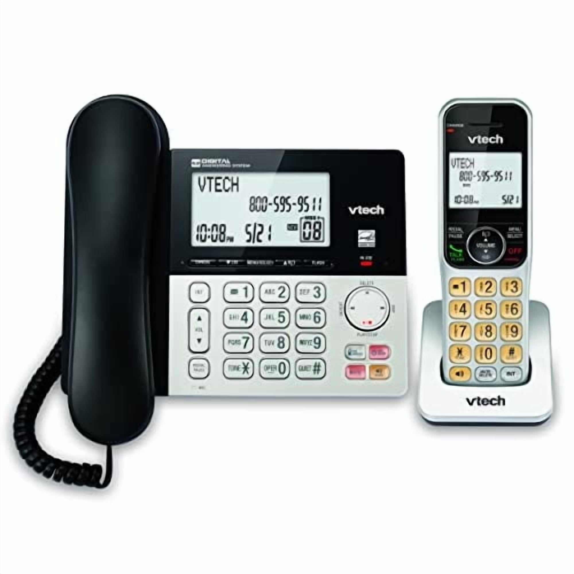 Teléfono Inalámbrico Vtech Vg208 Dect 6.0 Con Contestador Automático