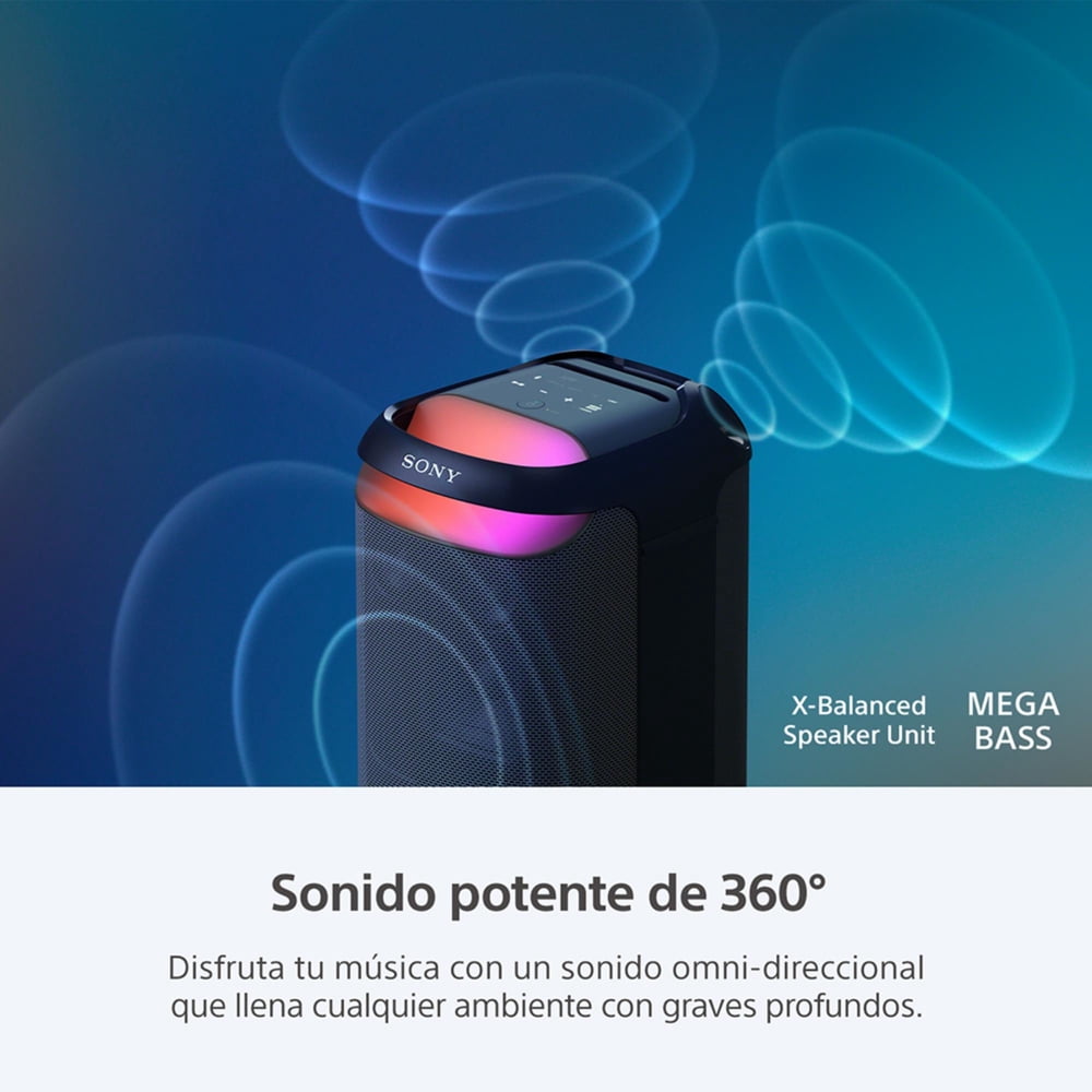 Sony SRS-XV800 Negro, foto 2