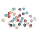 thumbnail image 1 of 30 Encantos Colgantes Collar Colorido Joyería Bricolaje Artesanía Adornos Corazón, 1 of 5
