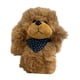 thumbnail image 2 of Funda protectora para cabeza de palo de golf con diseño de perro de peluche, antiarañazos, con dibujos animados, regalo divertido para golfistas, para Café, 2 of 6