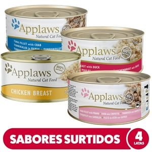 Alimento Lata Gato Applaws Surtidas - Pack X 4 Latas 70Gr