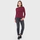 thumbnail image 4 of Polera Mujer Burdeo Rib Corona, 4 of 5