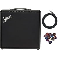 Amplificador Combo De Guitarra Fender Mustang Lt50 50W Negro