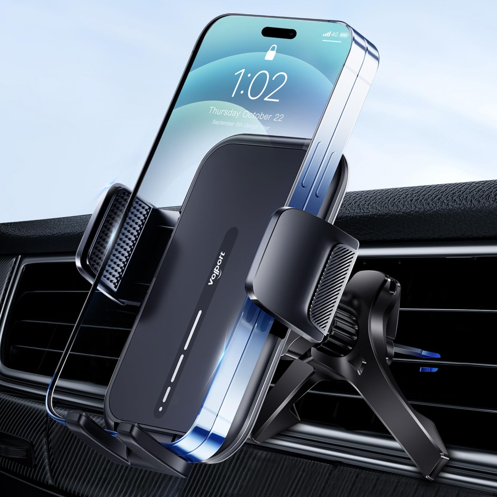 Soporte De Teléfono Volport Para Ventilación De Coche Para Mercedes Benz, Toyota Rav4