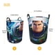thumbnail image 5 of Buzz Lightyear Cesta de lavandería de gran capacidad redonda con asa, bolsa para ropa sucia plegable, almacenamiento para dormitorio, baño y lavadero 44x35 cm, 5 of 6