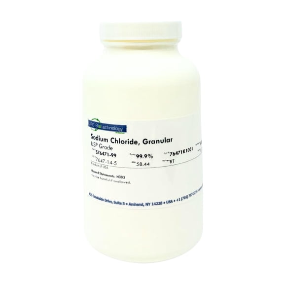 Cloruro de Sodio UFC Bio Granulado Grado USP 500 g