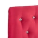 thumbnail image 3 of Respaldo Cama Diamond 1.5 Plaza Felpa Rojo, 3 of 4