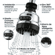 thumbnail image 3 of Cabezal Adaptador Aireador Grifo Giratorio 360 Ahorra Agua, 3 of 6