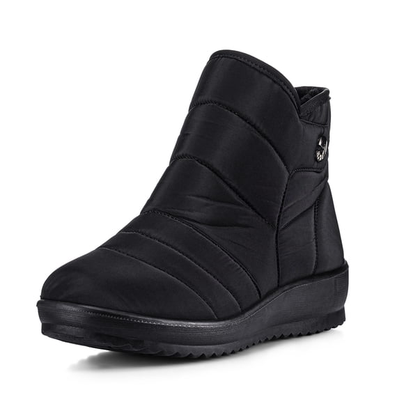 Botin Negro Casual Mujer Weide TFA189