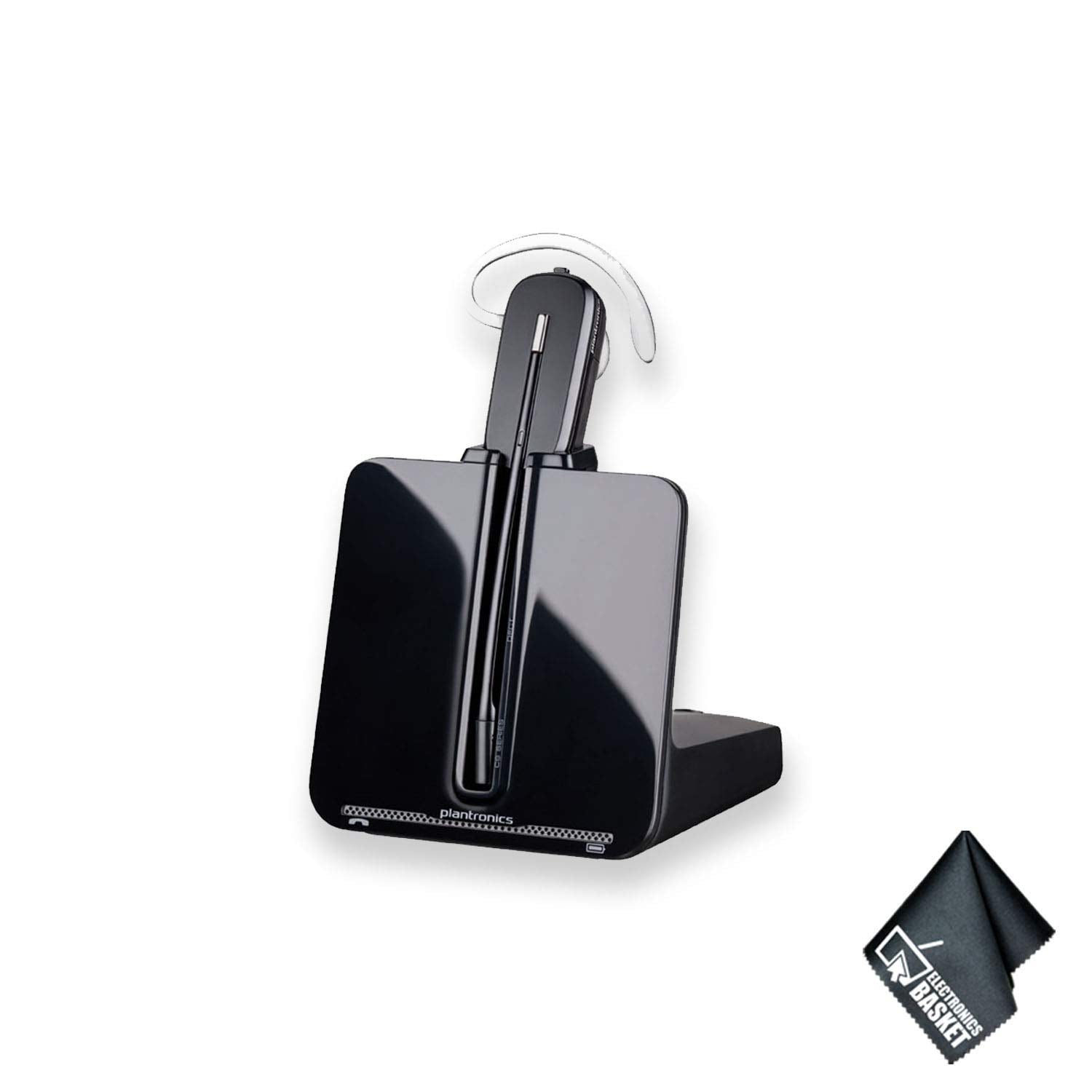 Auriculares Inalámbricos Plantronics Cs540 Dect Con Micrófono Con Cancelación De Ruido