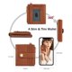 thumbnail image 3 of Cartera Sunpour RFID Pequeña de Cuero Vegano con Llavero, 3 of 7