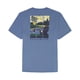 thumbnail image 3 of Camiseta Izod Saltwater de manga corta con estampado para hombre, color azul, 3 of 5