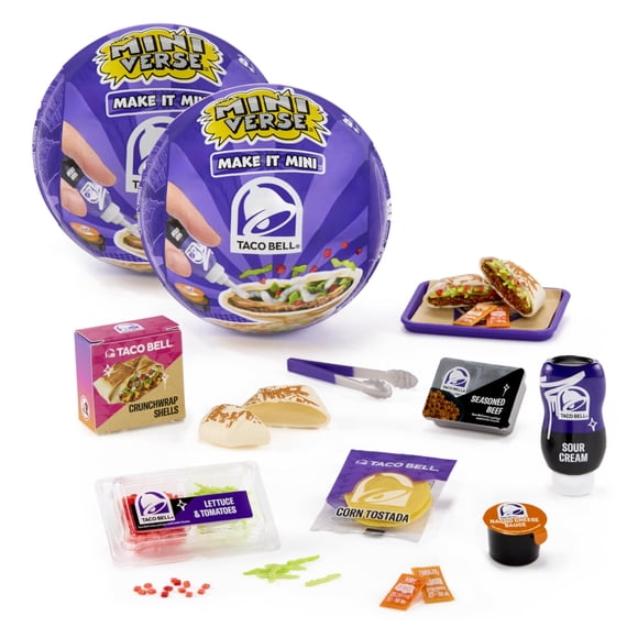 Mini Collectibles Miniverse Make It Mini Taco Bell Series 1 de MGA