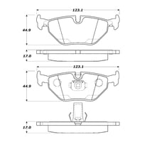Pastillas Freno Para Auto Pqpro 500.07100