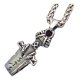 thumbnail image 1 of Collar Espada Broken Silver Space Hombre Mujer, 1 of 3