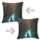 thumbnail image 2 of Wildwood Fundas de almohada de terciopelo con tema, regalos de funda de almohada, decoración para el hogar, cojín de lanzar, regalo de cumpleaños para fans y parejas.66*66cm., 2 of 6