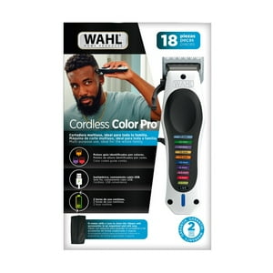 Cortadora De Pelo Inalámbrica Color Pro Wahl Home Kit 18 Pzs