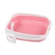 thumbnail image 2 of Caja De Arena Para Gatos Caja De Arena Para Gatos Contenedor De Arena Para Gatos Bandeja De Arena Para Mascotas Con Parte Superior Abierta Rosa, 2 of 5