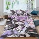 thumbnail image 2 of Kuromi Conjunto de sábanas temático, trío de piezas, cómodo y amigable con la piel, diseño único, regalo de decoración para el hogar para familiares, amigos y fans,140cm *210cm, 2 of 6