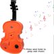 thumbnail image 3 of 3 llaveros pequeños de violín de plástico, divertidos y creativos, mini violín, llavero musical de violín más pequeño, llavero de violín con música para llaves, bolsos y monederos., 3 of 7