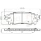 thumbnail image 2 of Pastillas Freno para auto Lexus RX 350 2016-2023 Trasero, 2 of 3