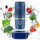 thumbnail image 2 of Frutas y verduras Purificador Limpiador Lavadora Desinfección en forma de cápsula Tecnología de purificación para la limpieza de granos Arroz Carne Marisco, Azul (versión de carga de gama al, 2 of 3