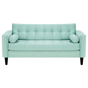 Bodevir - Sofa Retro 3C Felpa 00 Verde Agua