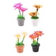 thumbnail image 5 of 4 Piezas Mini Planta En Maceta Decoración Miniatura Casa De Muñecas Flores 1 12 Escala, 5 of 5