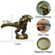 thumbnail image 2 of Juego de 4 adornos para bisagra con dinosaurios en bronce – WLHYHH, 2 of 7