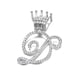 thumbnail image 1 of 1pc Personalized Cursive Initial Pendant Necklace with Cuban Link Chain - Customized Name Monogram Jewelry, 1 of 5