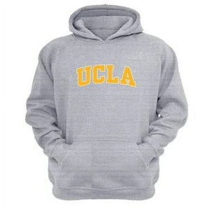 Genérico - Polerón Canguro Ucla Gris Claro Talla Xs Unisex