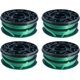 thumbnail image 1 of Carrete Recortador DF-080 para 30ft 0.080" Compatible con Black*and*Decker GH1000 GH1100 GH2000 Weed Eater String DF-080 & DF-080-BKP Piezas de Borde de Doble Línea (Paquete de 4 Carretes), 1 of 6