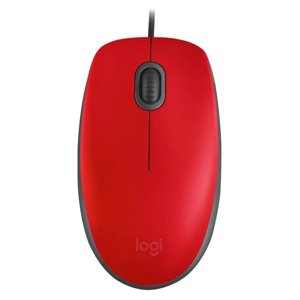 Logitech - Mouse M110 Rojo
