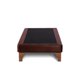 thumbnail image 1 of Base Cama Europea Zen Cuero Cafe Moro 1.5 Plazas, 1 of 3