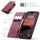 thumbnail image 4 of CaseMe Funda de Cuero para iPhone 17 Pro Max, Funda de Cuero Tipo Billetera con Tarjetero, Cierre Magnético, a Prueba de Golpes, Soporte, Funda Protectora para iPhone 17 Pro Max, Rojo Vino, 4 of 12
