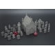 thumbnail image 2 of Miniaturas de 28 mm del mausoleo Terrain Scenery EnderToys, 2 of 9